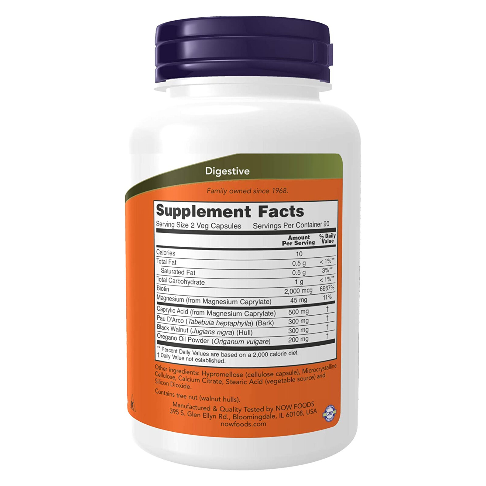 NOW FOODS Candida Support – 180 Veg Capsules