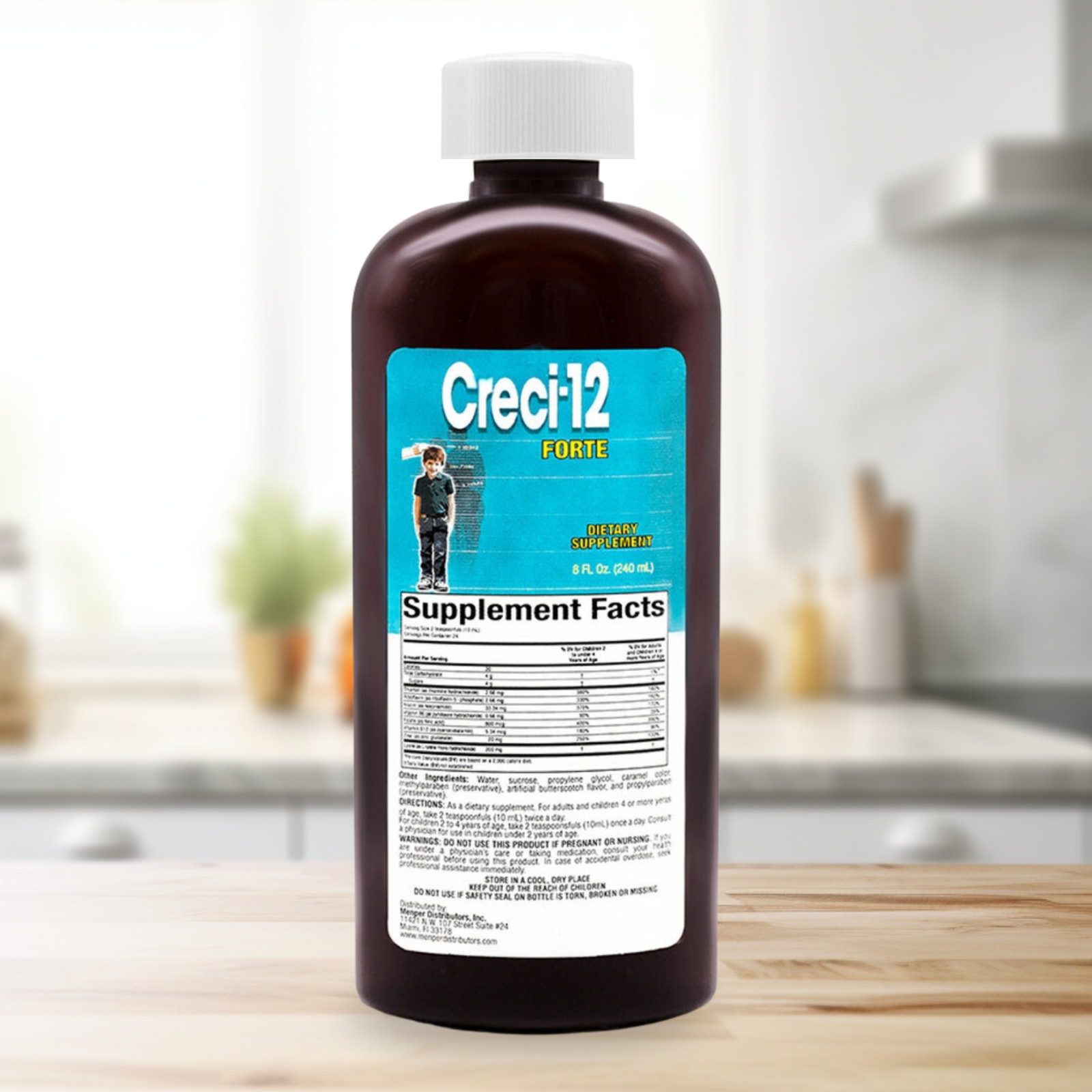 Menper Creci-12 Forte Nutritional Supplement for Children – 8 fl oz