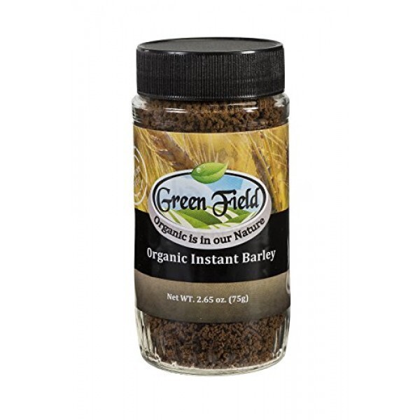 Green Field Organic Instant Barley Drink, Caffeine Free, 2.65 oz Kosher Exp.8/25