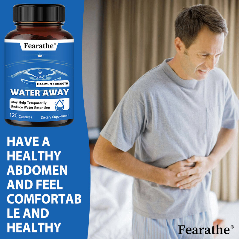 Water Away Supplement for Fast Bloating & Swelling Relief Natural Diuretic Caps