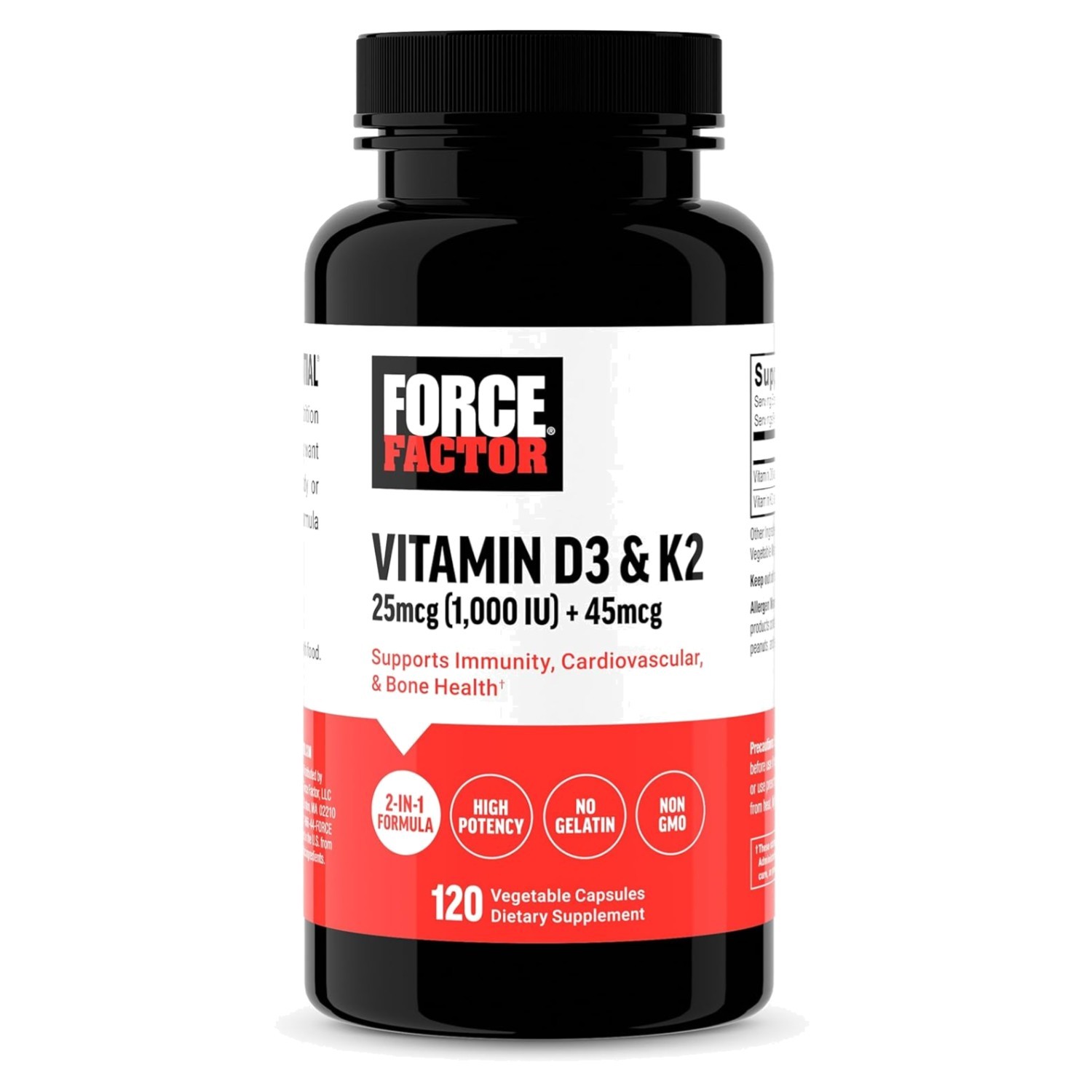 Vitamin K2 + D3 Soft Gels – Heart, Bone & Immune Health Support