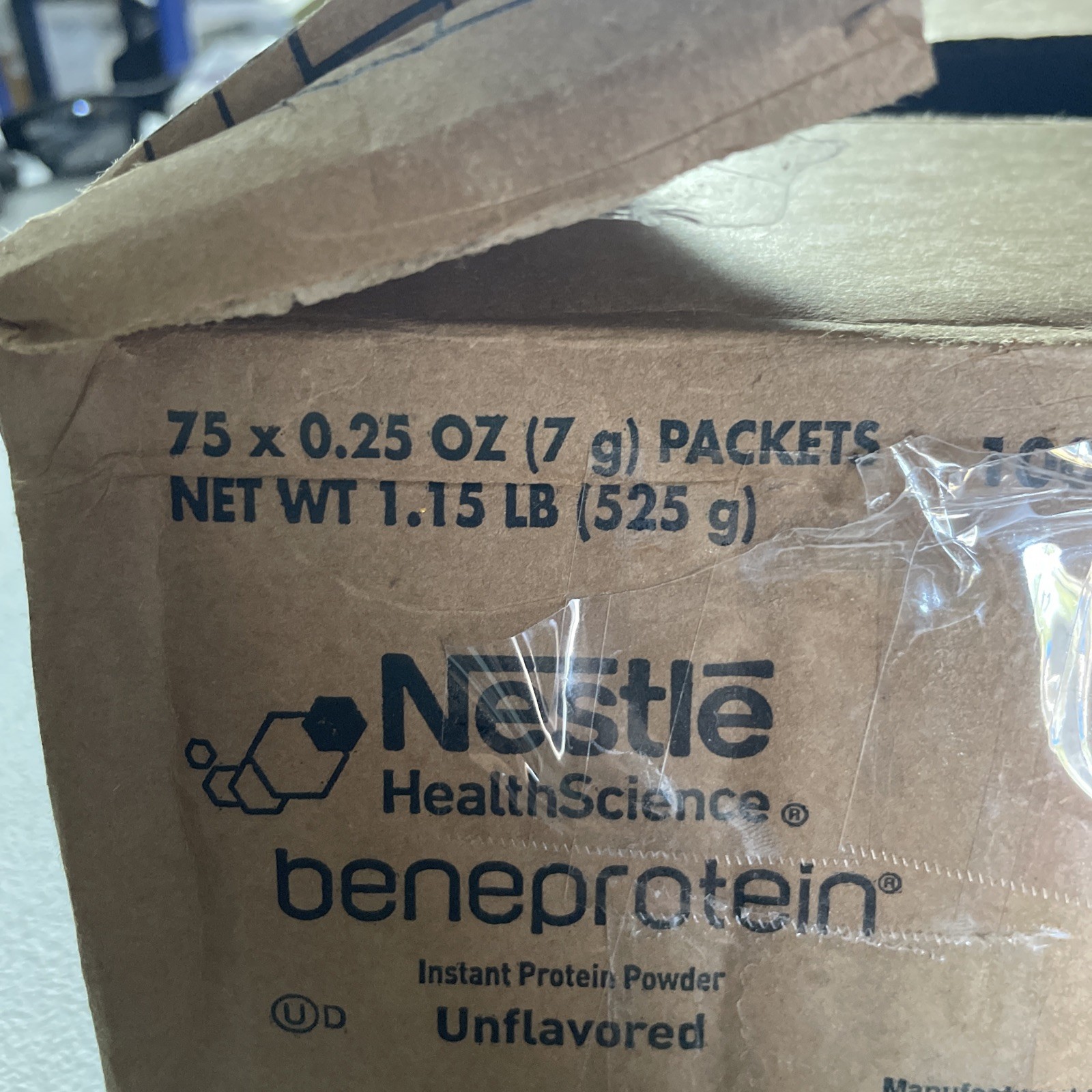 Nestle Beneprotein Oral Supplement Unflavored 7 Gram Packet 75 Ct