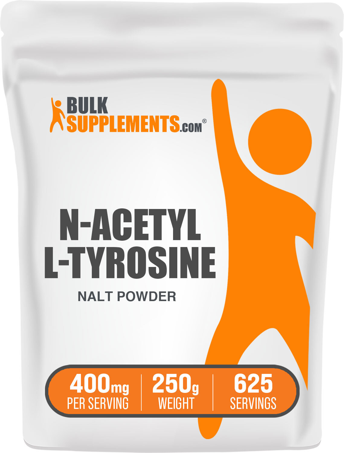BulkSupplements N-Acetyl L-Tyrosine (NALT) Powder – Amino Acid – 400mg Servings