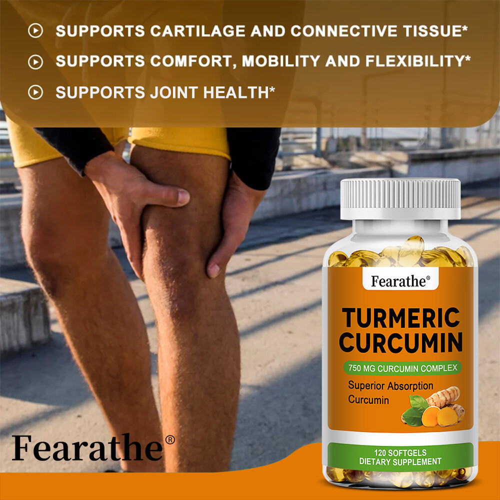 Turmeric Curcumin 750 mg Herbal Extract 30 to 120 Capsules