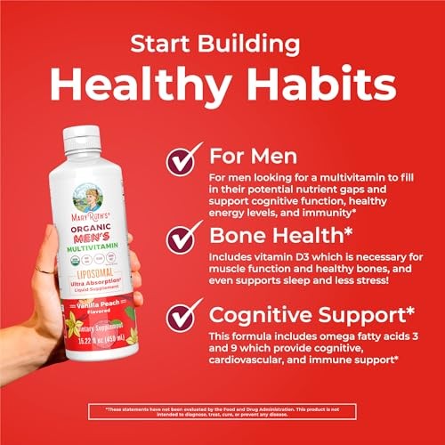 MaryRuth’s Liposomal Multivitamin for Men | Liquid