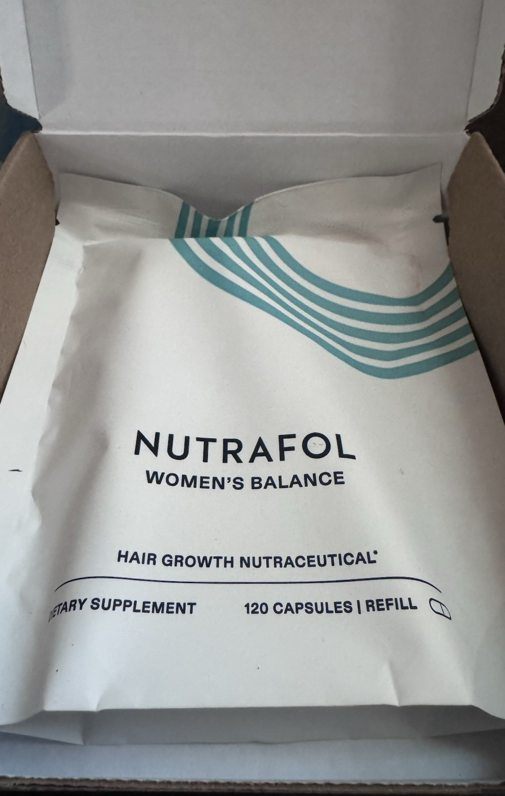 Nutrafol Women’s Balance Hair Growth Supplement Refill 120 Capsules Exp 11/2027