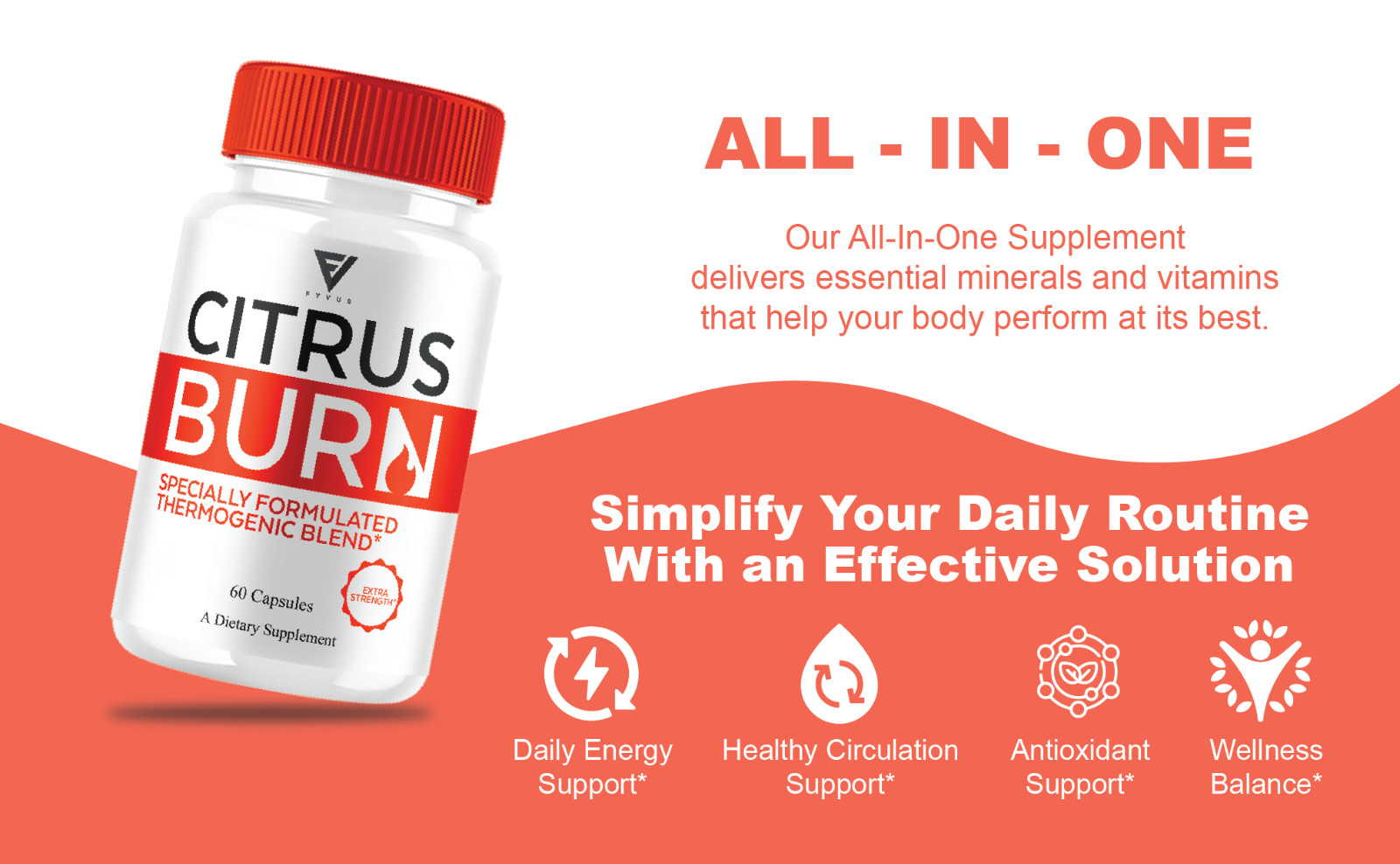Citrus Burn Weight Management, CitrusBurn Advanced Pills (60 Capsules)