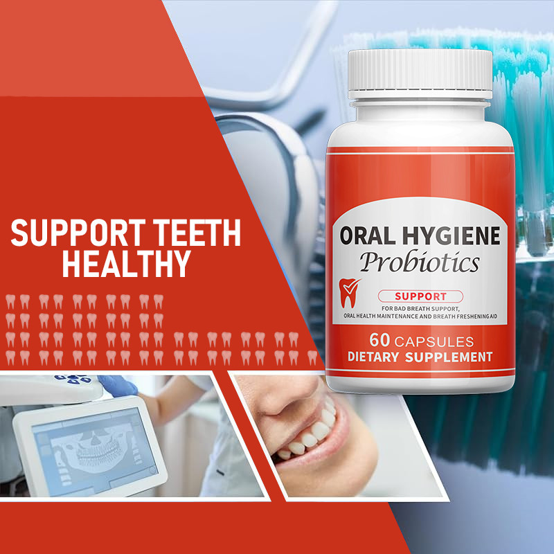 ORAL HYGIENE CAPSULES RESTORATIVE Probiotics BLEND SUPPORT BAD BREATH SUPPORT