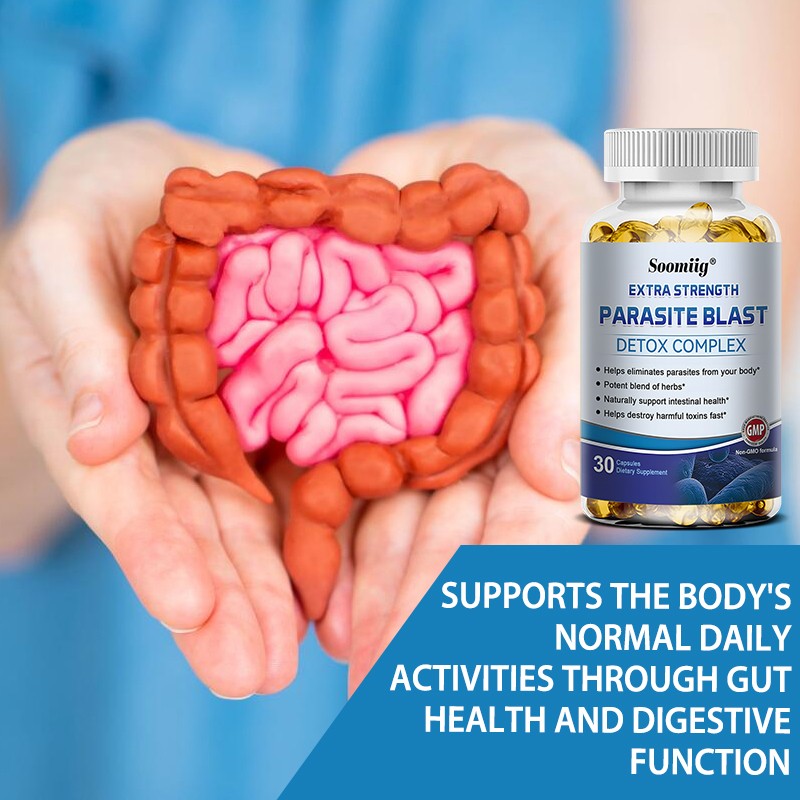 Detox Softgels, Cleanse, Full Body Gut Detox,Healthy Digestion & Immune 120 CT