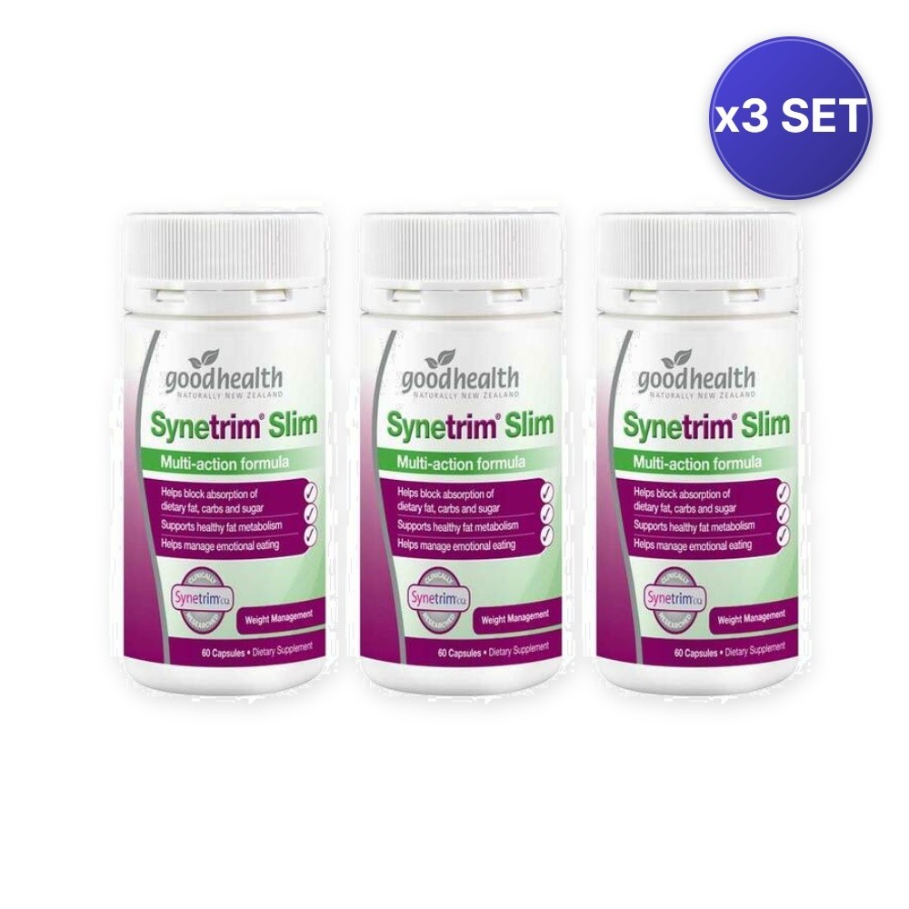 Synetrim Slim Weight Management Support (60 Caplets) – 3 Pack