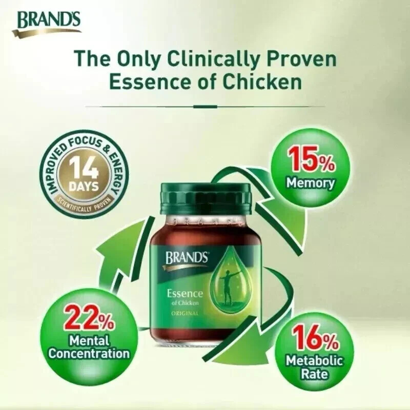 BRAND’S Essence of Chicken 1 Case Expiry Date 2027 (30x70g) Free Fast Shipping