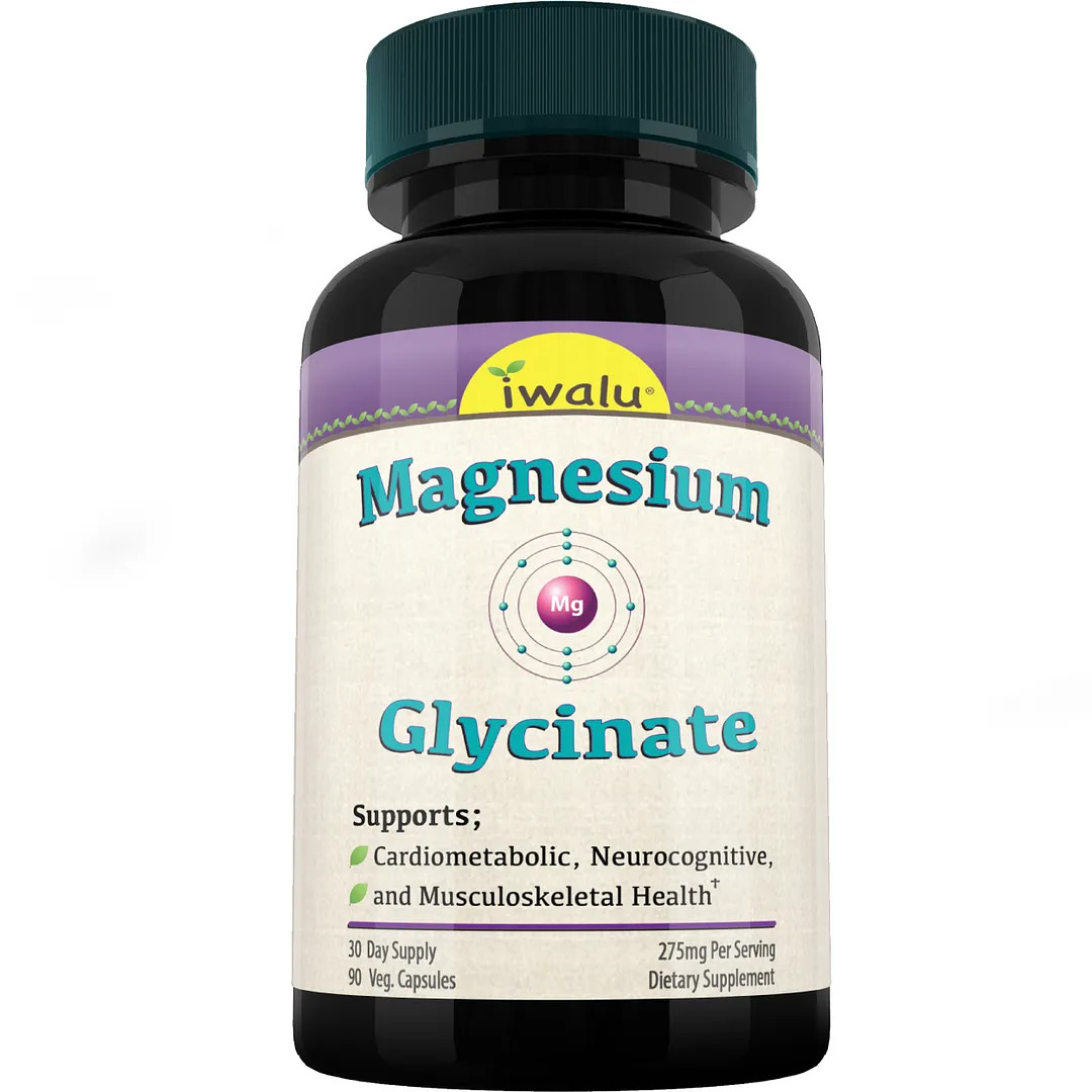 Magnesium Calming Supplement | Best Supplement Capsule Pill Men Women FREE SHIP