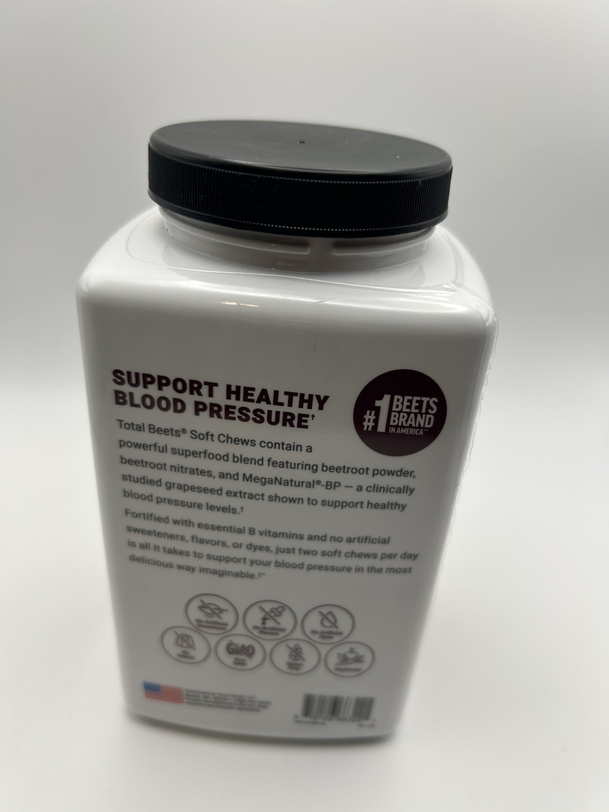 Force Factor Total Beets Soft Chews 90ct Nitric Oxide Superfood Exp 03/2028