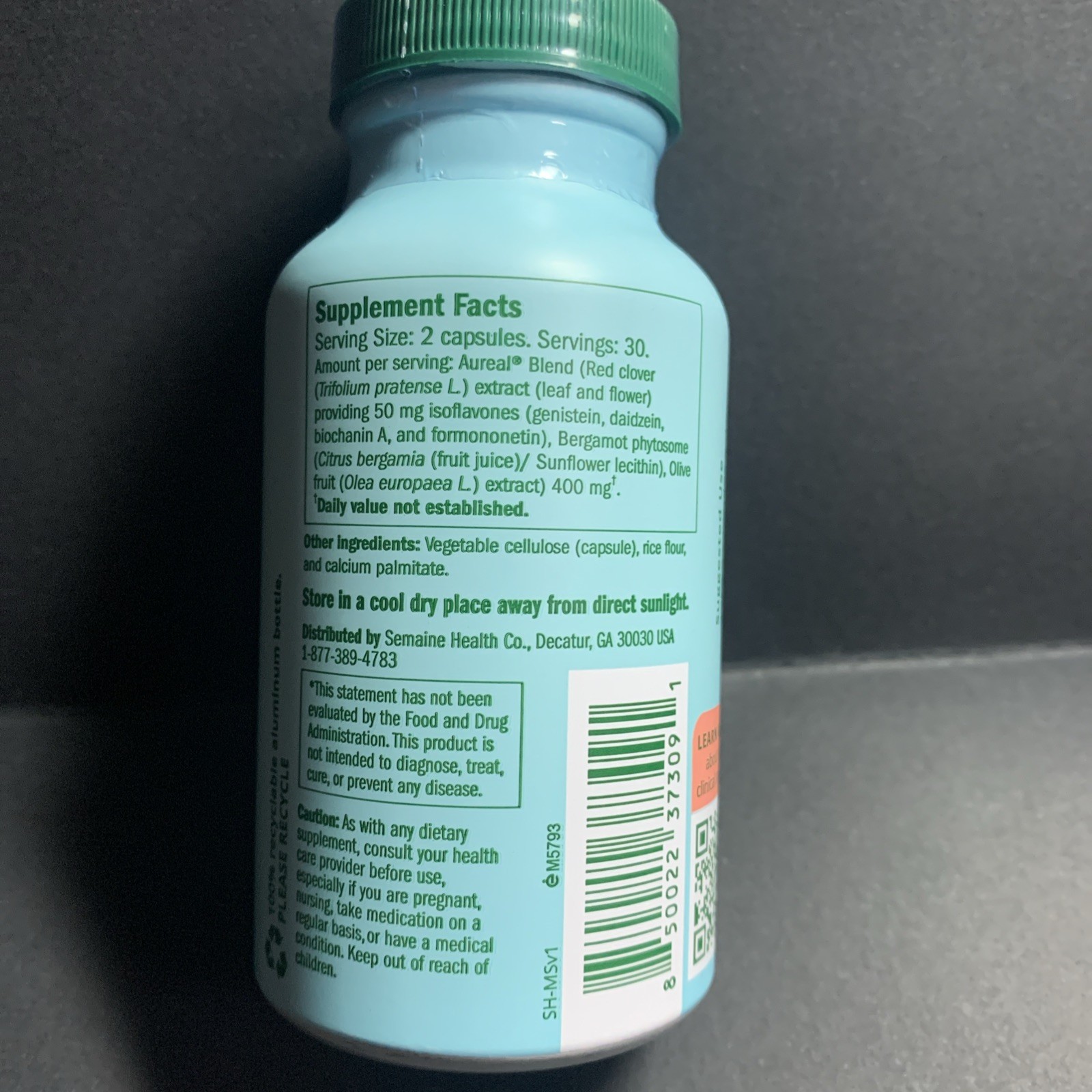 SEMAINE Peri/ Menopause Essentials Relief Supplement 60 Capsules 07/2027 Sealed