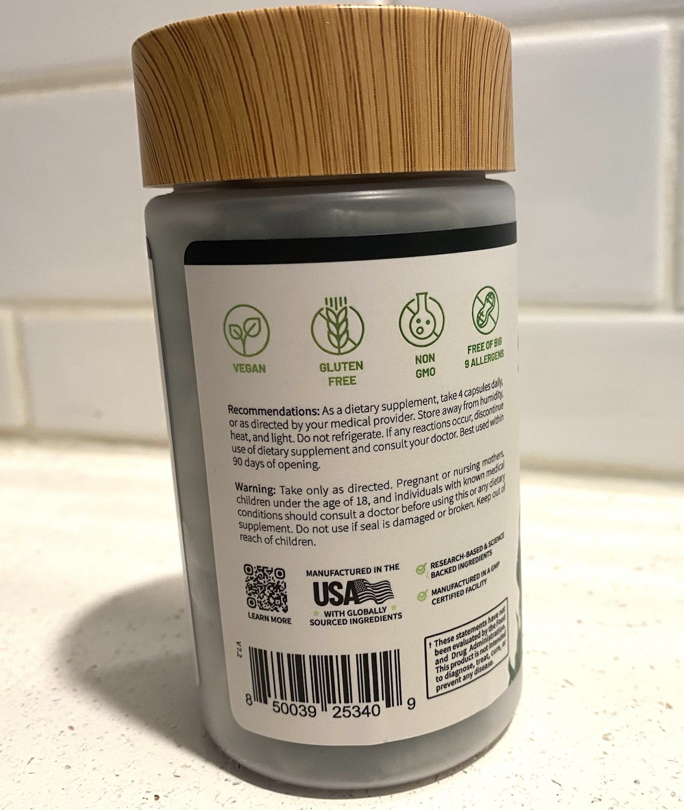 SNAP Spirulina & Chlorella Organic 120ct | Algae Superfood Energy Immune