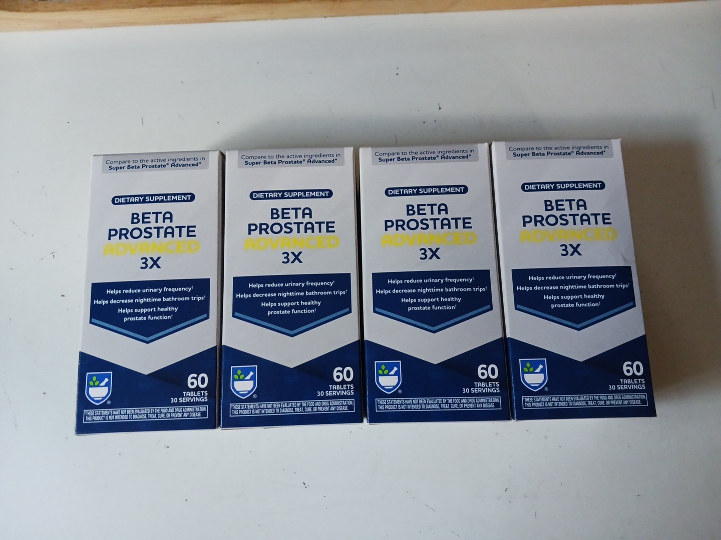( 4 ) Beta Prostate Advanced 3x Prostate Support 60 Tablets each Exp 5/2027 NEW!