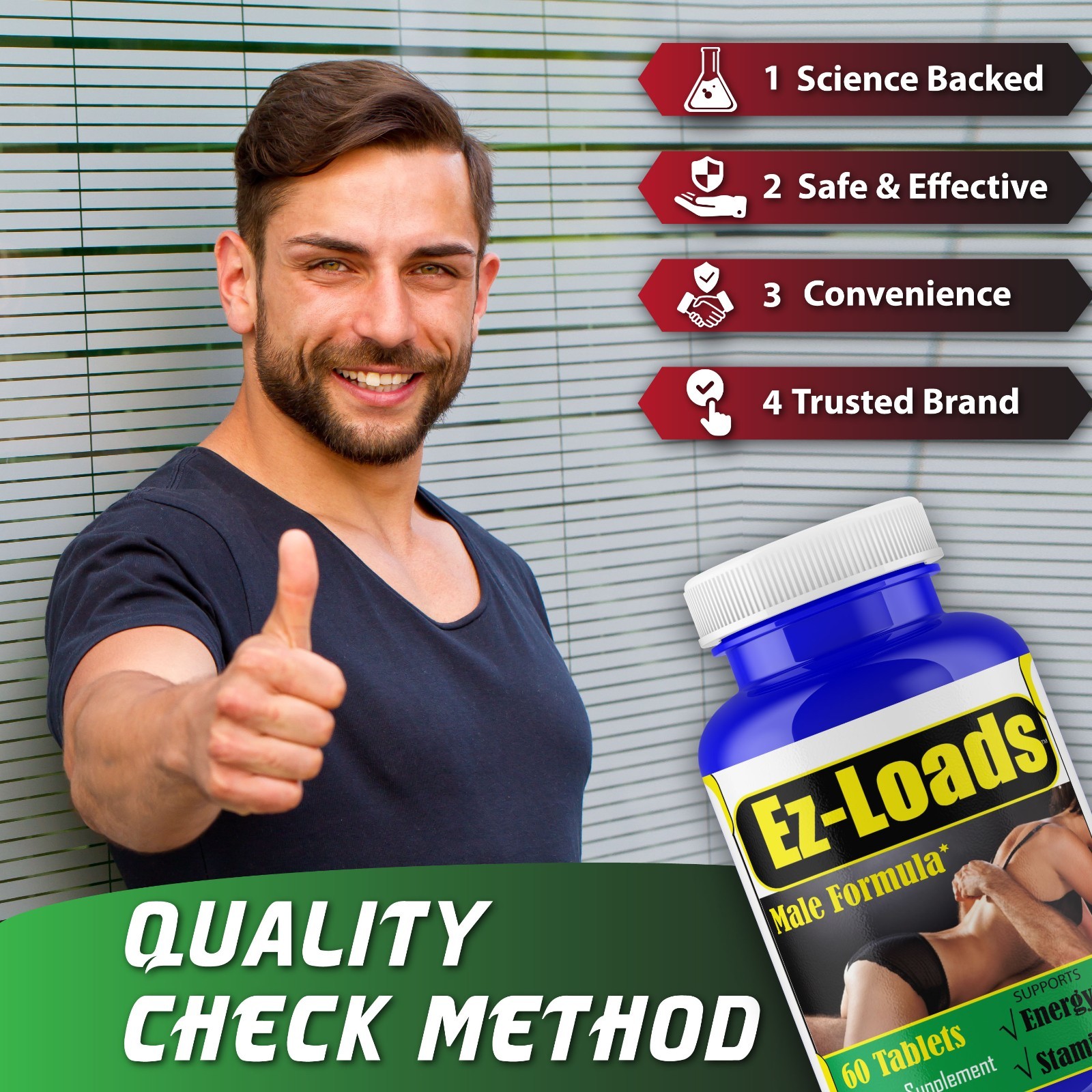 Male Enhancing 60 Capsules, LIBIDO, Maximum Strength, Extra Performance & Drive