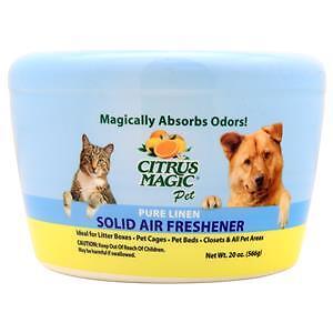 Citrus Magic Solid Air Freshener Pure Linen 20 oz