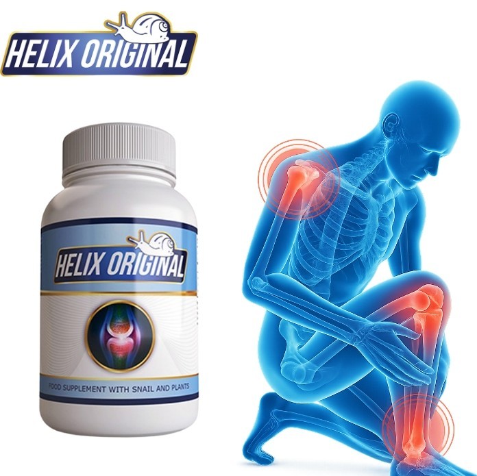 Helix Original 30 Capsules + HelixCream 100ml – Joint & Massage Support Set