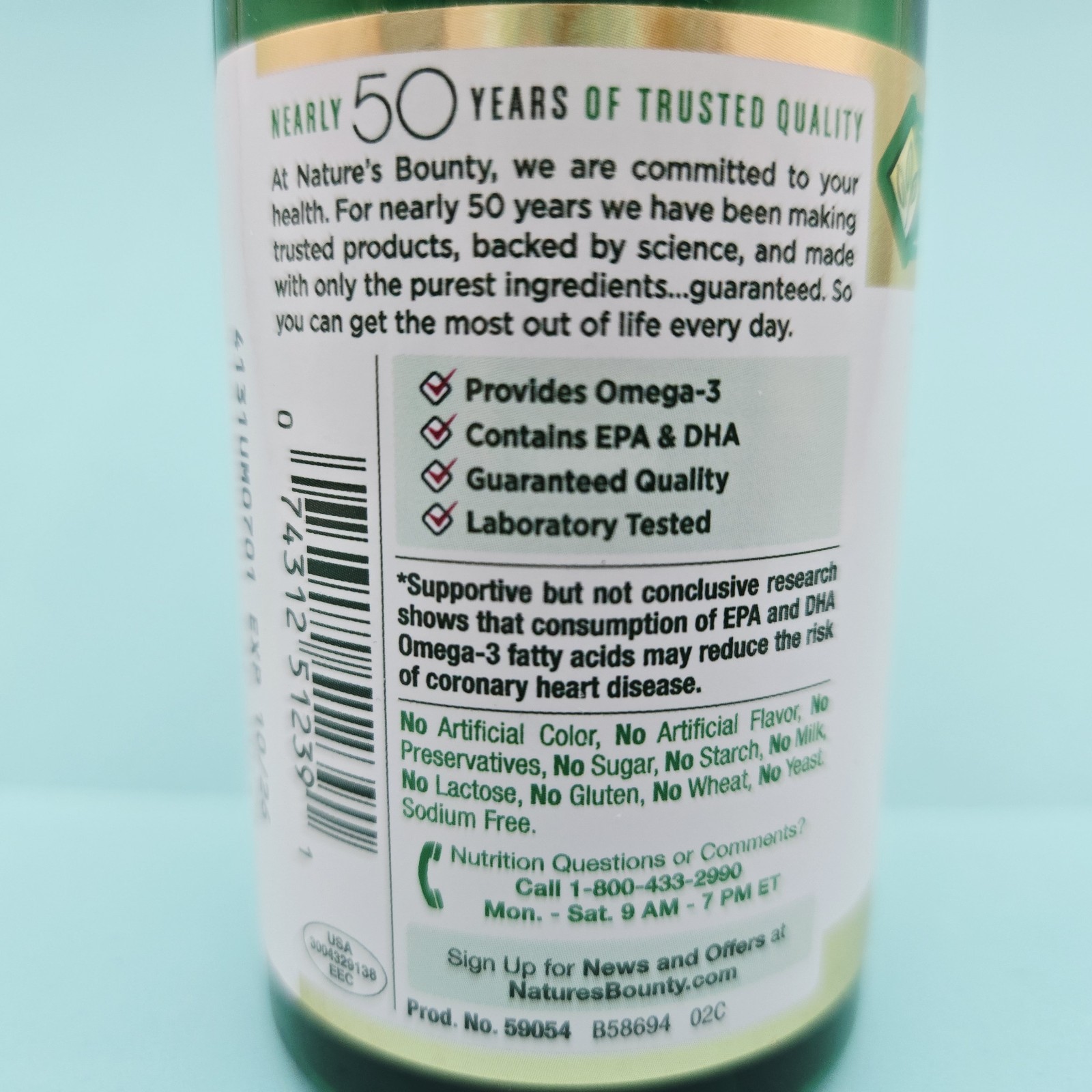 Krill Oil 500 mcg by Nature’s Bounty Provides Omega-3 30 Rapid Release Softgels