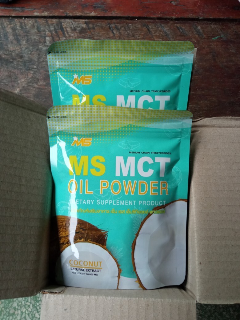 5x MS MCT OIL POWDER cold-pressed coconut oil accelerates metabolism reduces fat