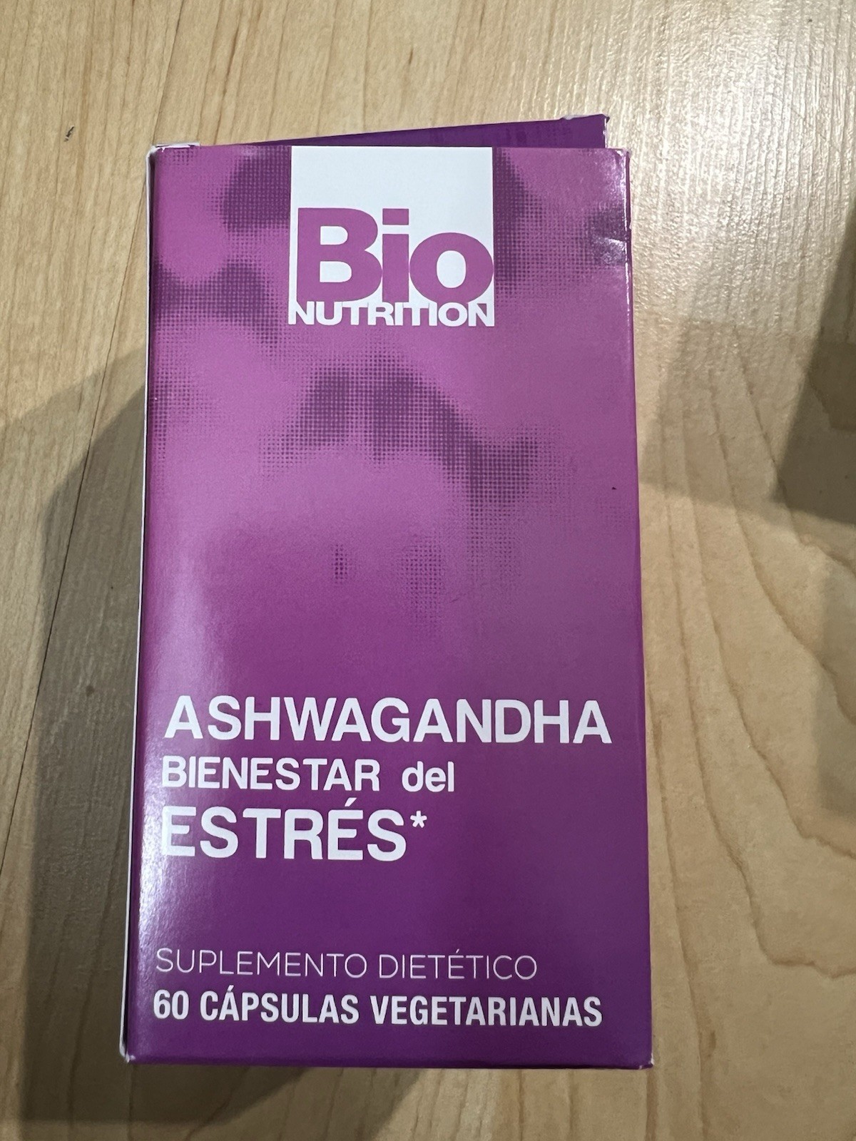 Bio Nutrition Ashwagandha Stress Support 60 Vegetarian Capsules Alcohol Free