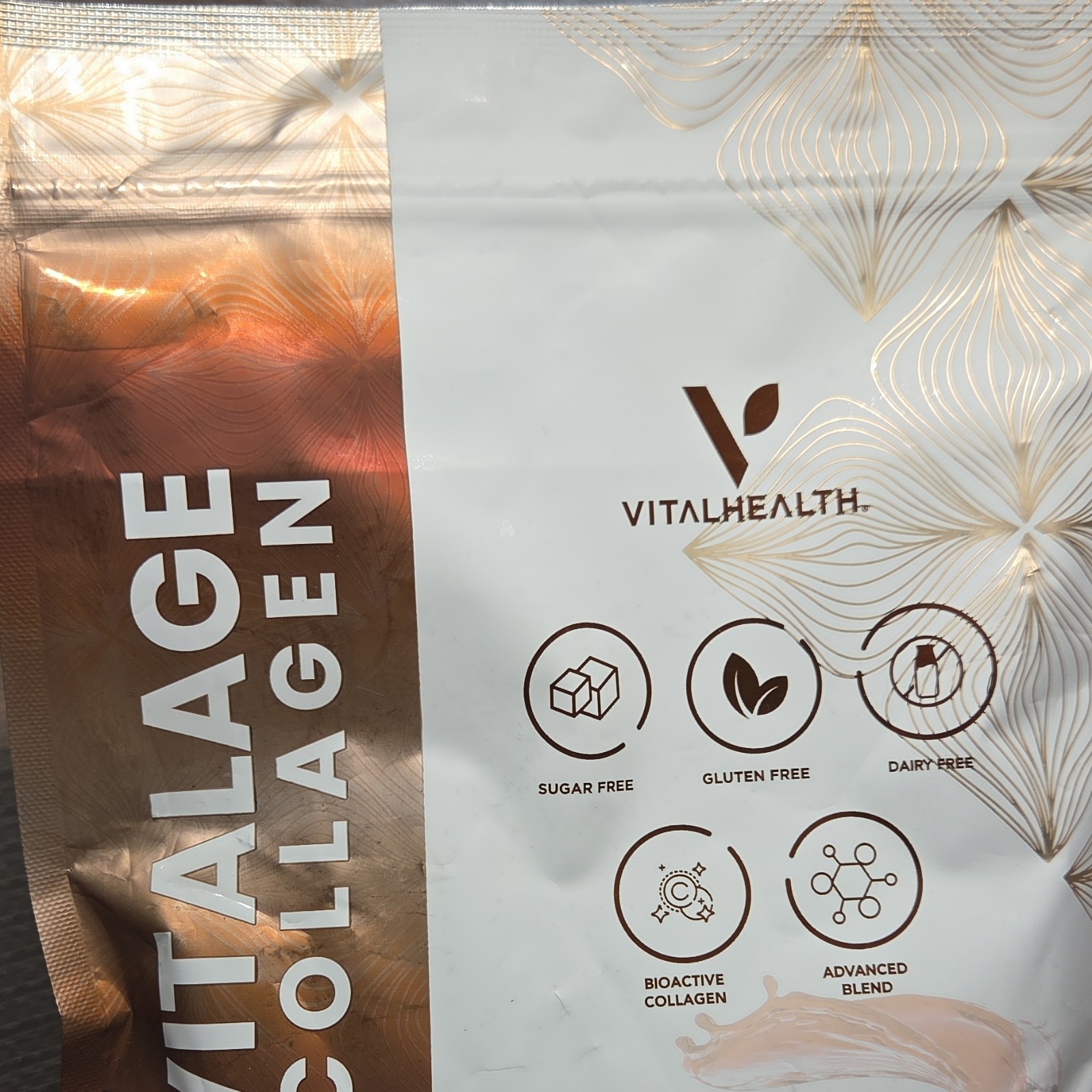VitalHealth VitalAge Collagen Powder Sugar-Free Gluten-Free Dairy-Free