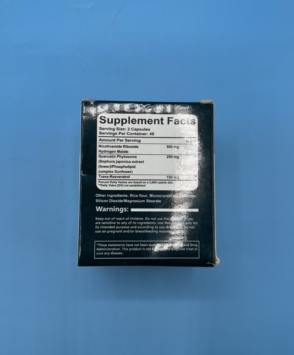 NEW Liposomal Nicotinamide Riboside + Resveratrol 900mg NAD+ Supplement EXP 9/27