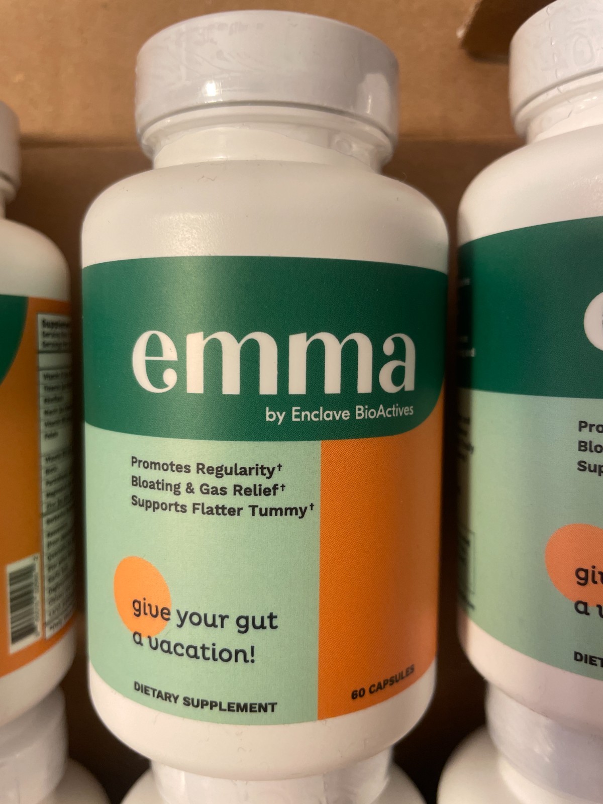 Genuine Emma Relief Supplement by Enclave BioActives New Unopened (2 Pack)