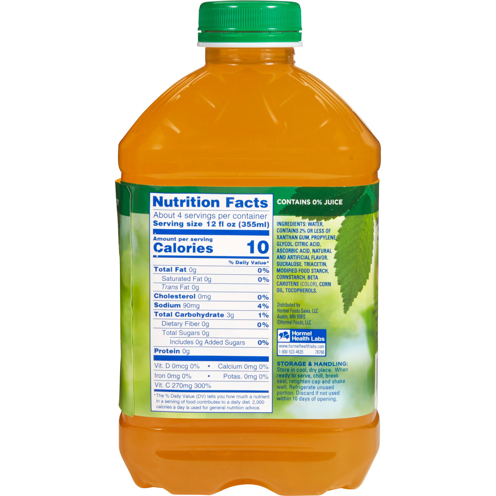 Thick & Easy Clear Thickened Beverage Peach Mango 46 oz. Bottle