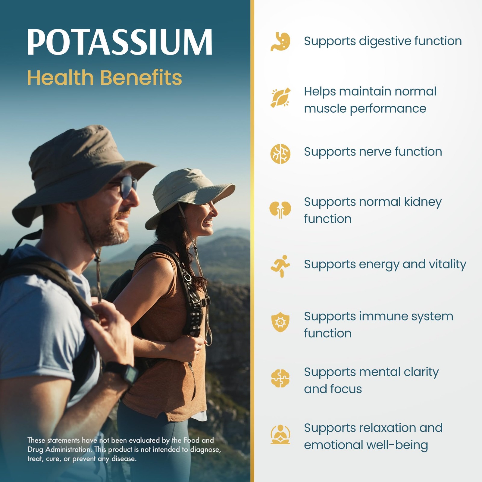 Potassium Citrate Capsules – 120 Count (Pack of 1)