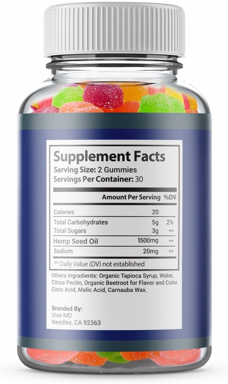 Revive Gummies with Advanced Formula Organic Extract – Official Formula (3 pack)