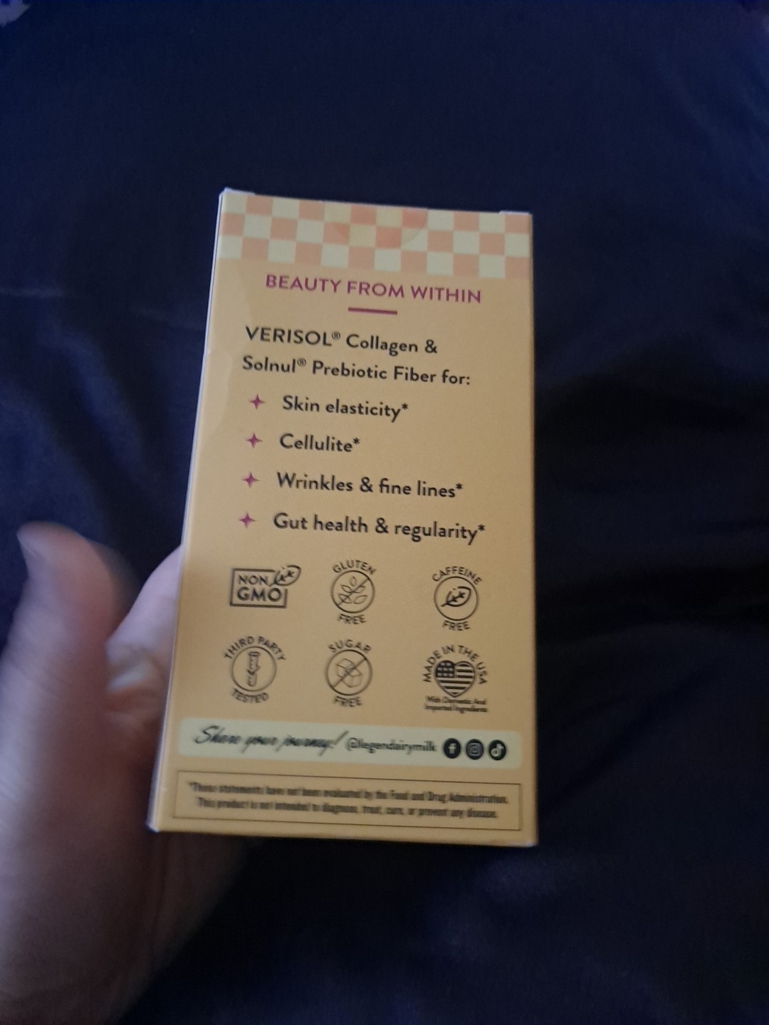 Legendairy Milk She’s Glowing Collagen Fiber Powder Tropical 18 Count Skin 9/27