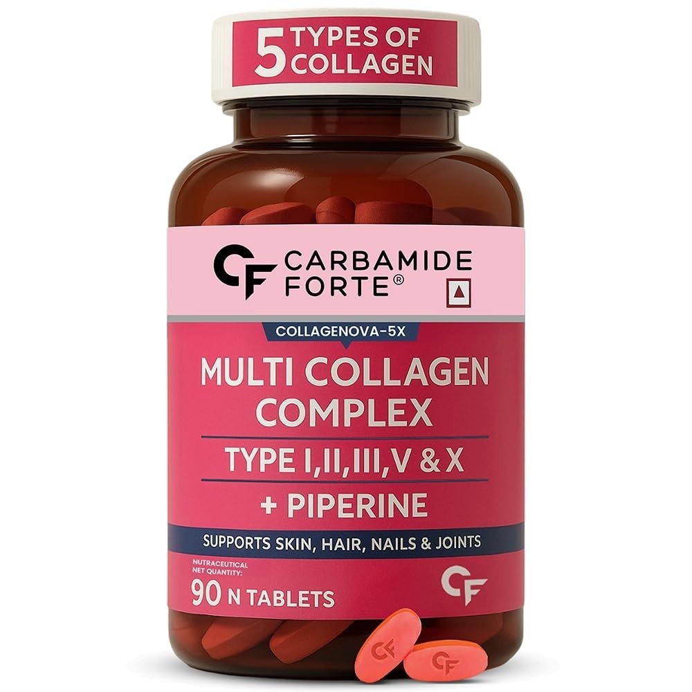 Multi Collagen Supplement 1800mg 90 Tablets Type I, II, III, V, X, FREE SHIPPING