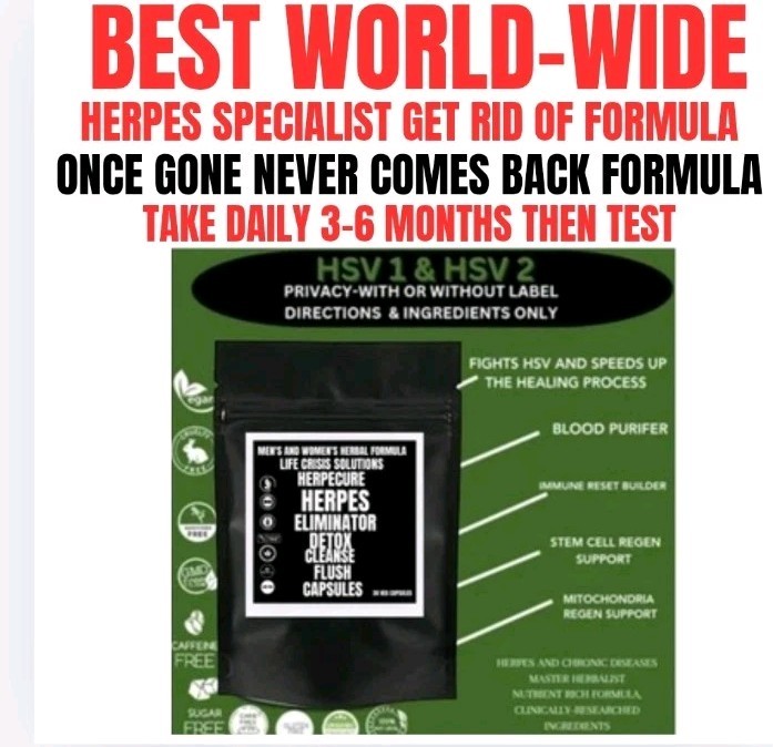DR.SEBI= HERPES ELIMINATOR- 30 CAPS- HELPED THOUSANDS WORLDWIDE! NEVER COME BACK