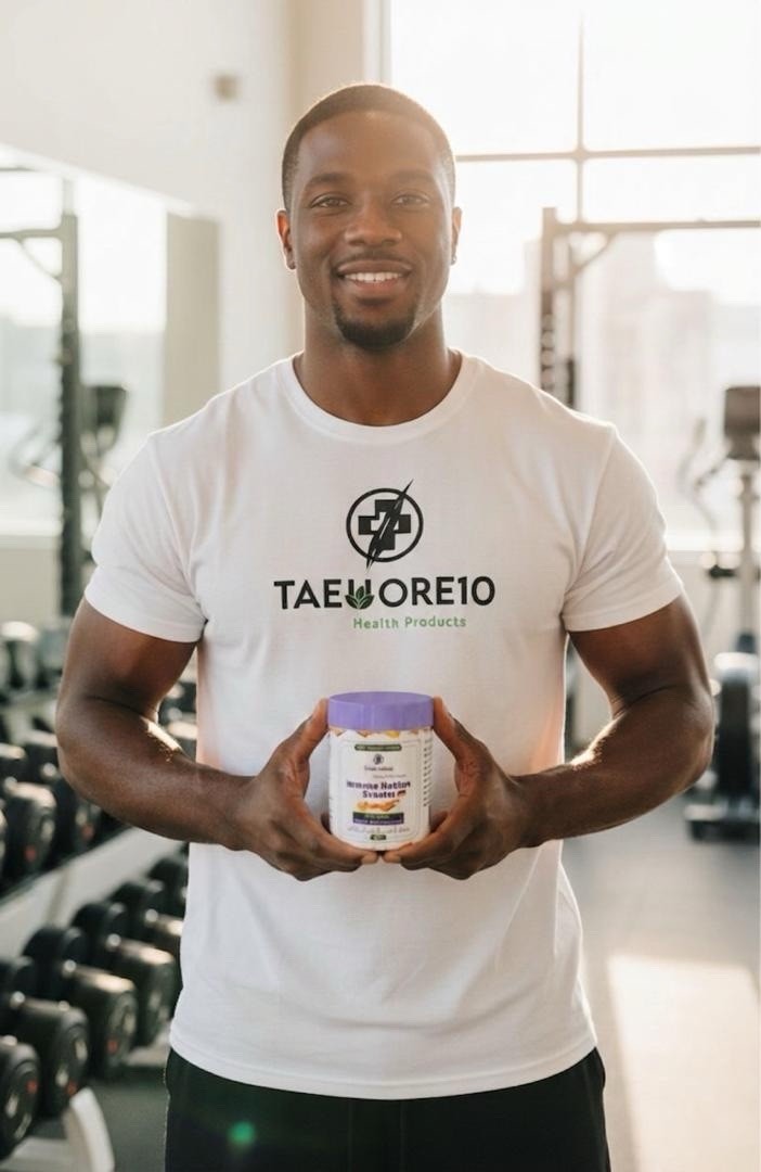Taeuore10 Immune Support Powder 8 oz 100% Natural Ginger Turmeric Honey