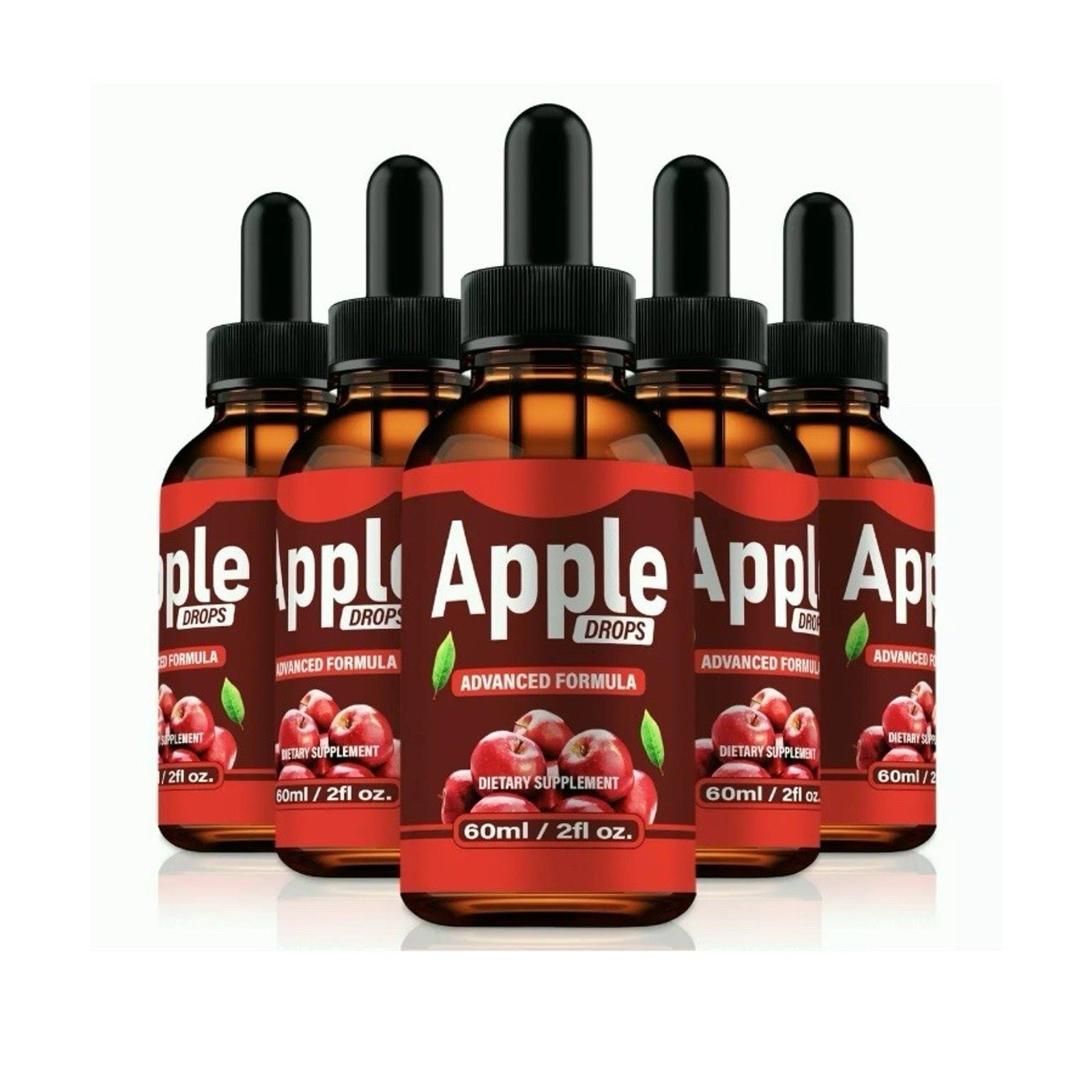 (5 Pack) Apple Drops to Support Weight Loss & Stable Blood Pressure Levels