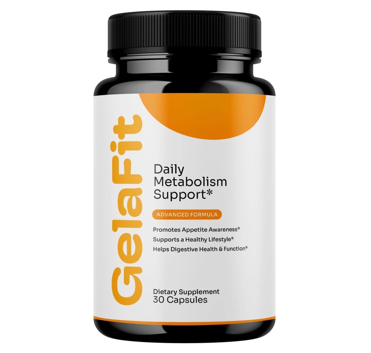 Gelafit, Gela Fit Daily Metabolism Support for Weight Assistance 1 Pack 60CT