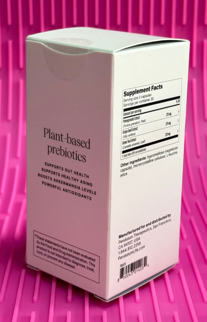 Pendulum Polyphenol Booster Dietary Supplement 1 Bottle Of 60 Capsules 9/2027
