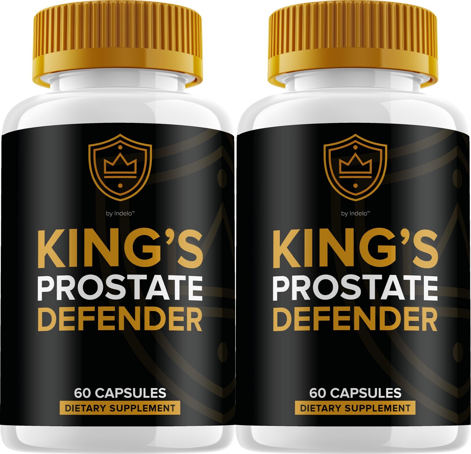 (2 Pack) Kings Prostate Defender For Men Capsules – Advanced Formula Supplements