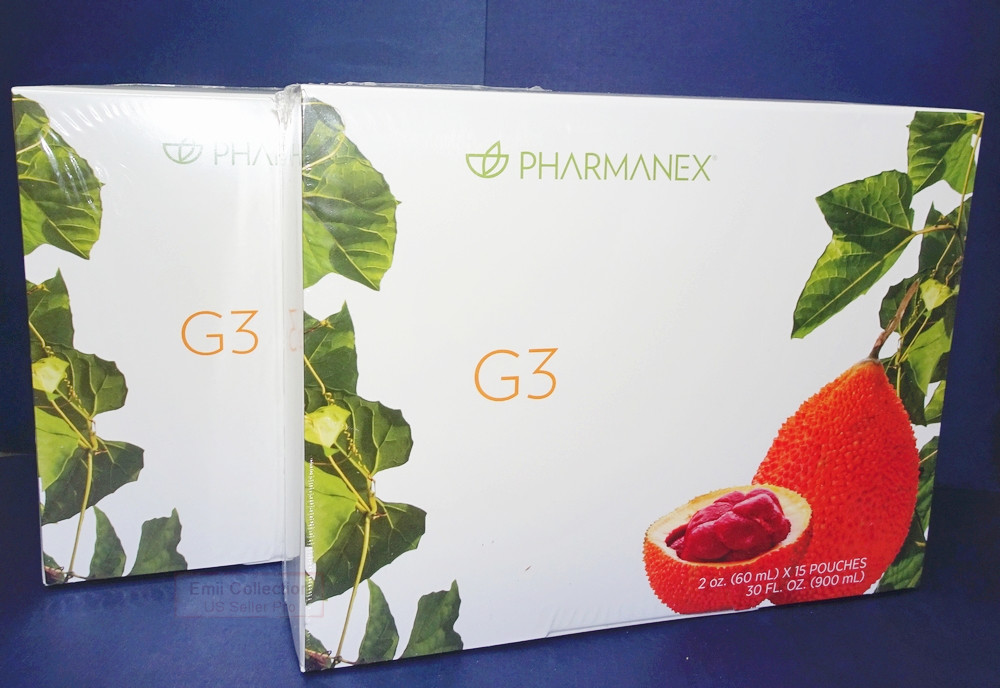 Nu Skin Nuskin Pharmanex Gac G3 Juice Single Serving Pouch 15 Pack Sealed Box