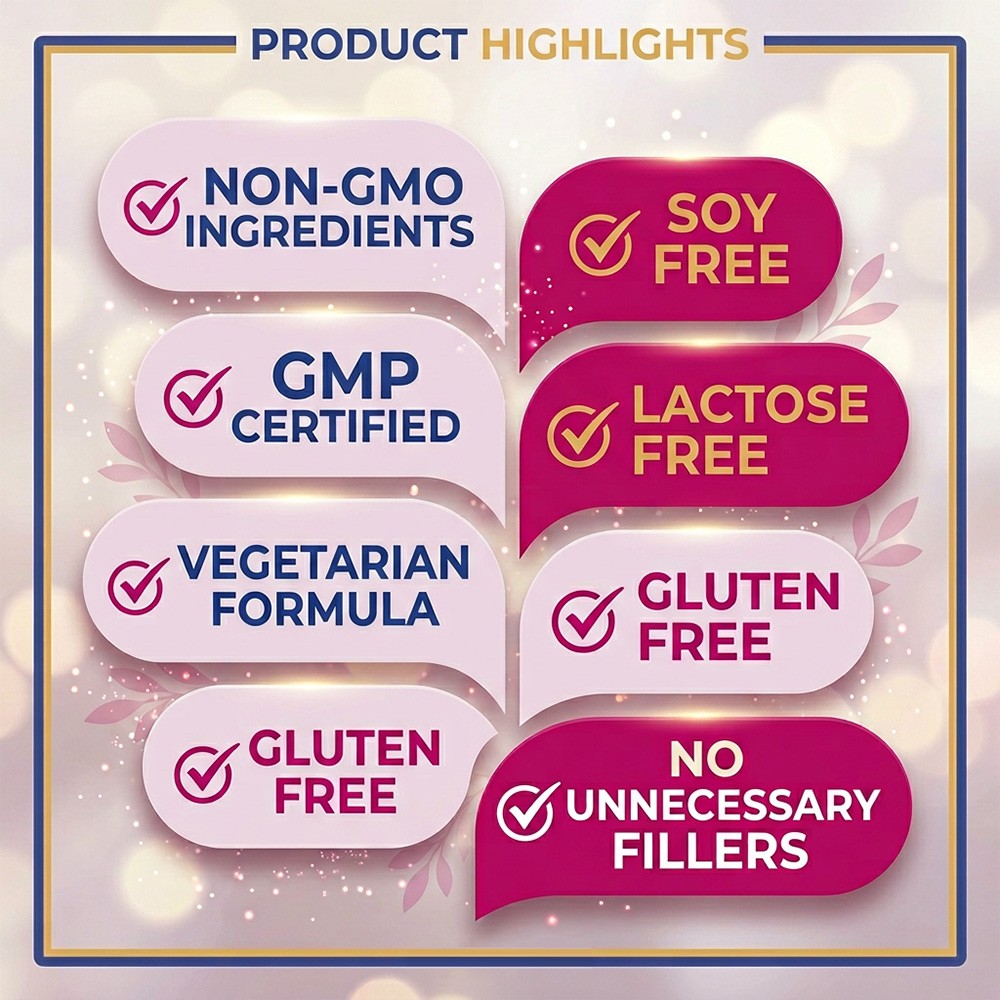 50 Billion CFU Women Probiotic Complex, Immune & Feminine Wellness 30~120 Caps