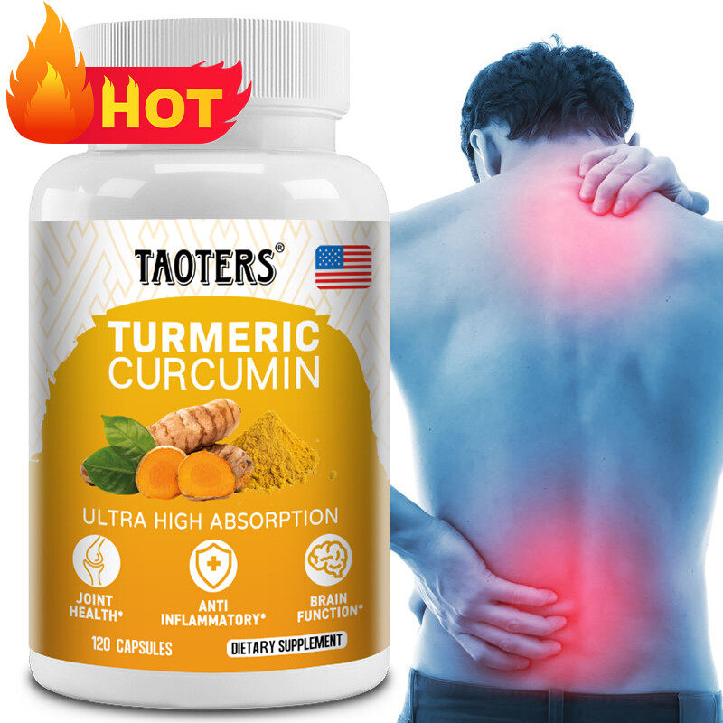 Turmeric Curcumin Highest Potency 95% 1300mg with Bioperine Black Pepper Extract