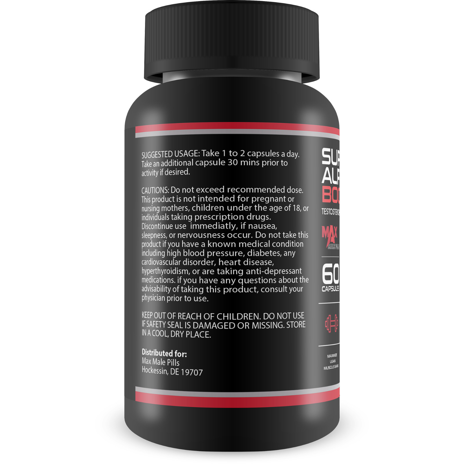 Super AlphaTesto Boost X Y – Our Best Testosterone Booster for Men – Blood Flow