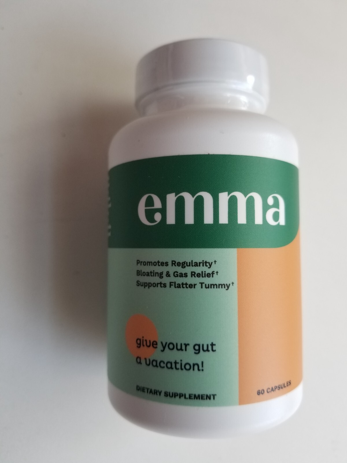 Emma Supplement Promotes Regularity, Bloating & Gas Relief, Flatter Tummy SEALED