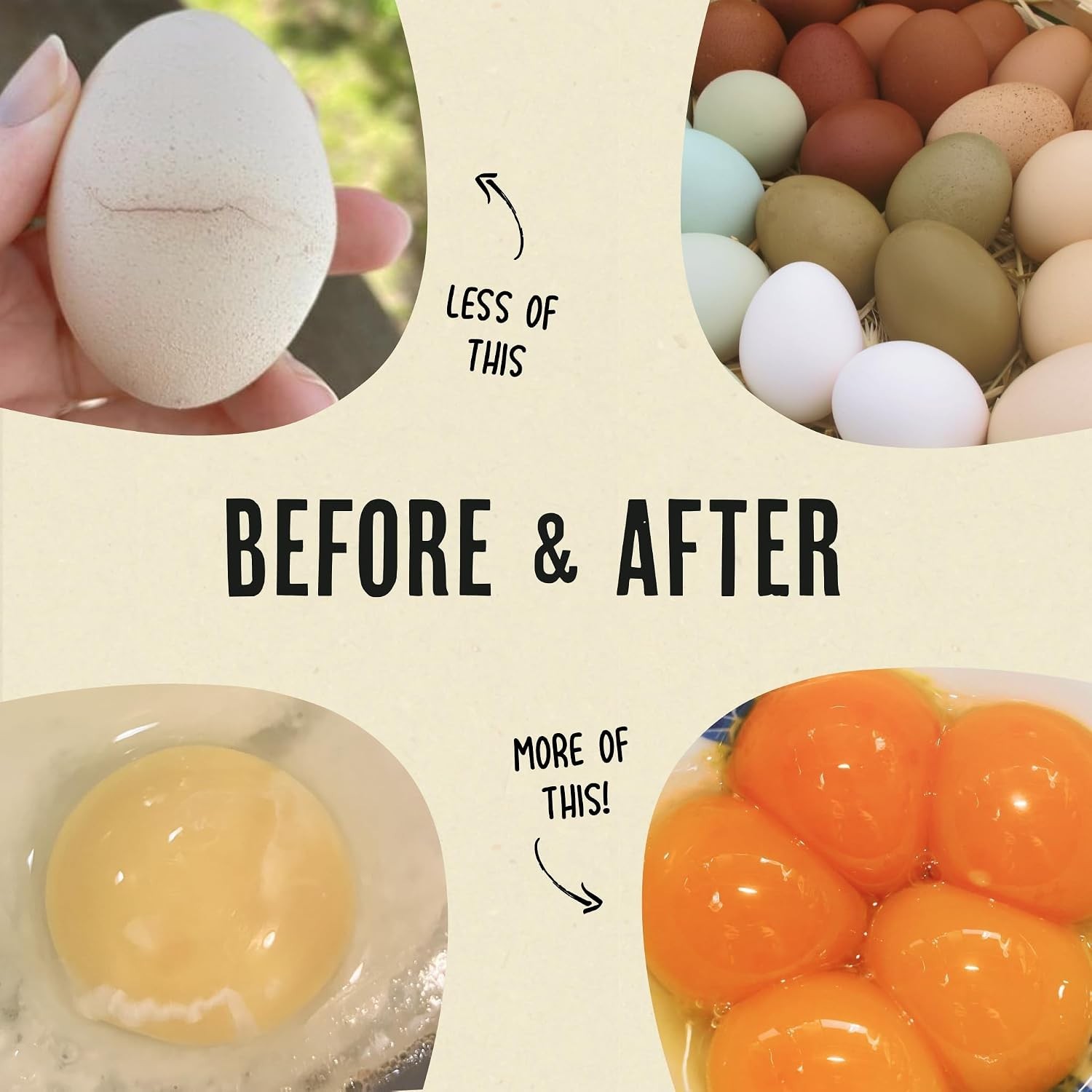 Roosty’s Naturals Gold Dust -Daily Egg Booster – 1 lb Bag