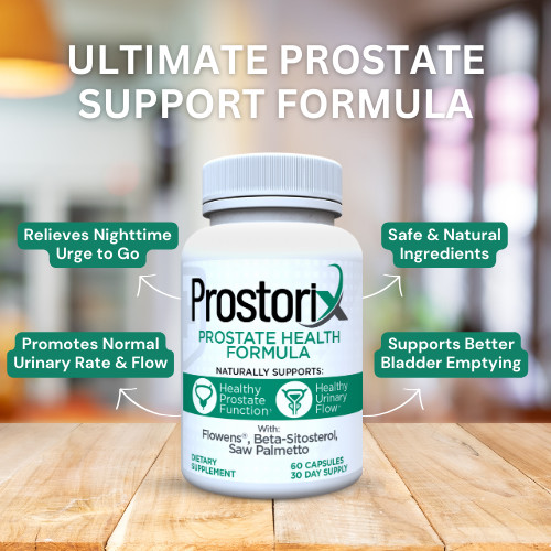 Prostorix – Prostate Formula – Beta Sitosterol, Saw Palmetto – Prostate Support