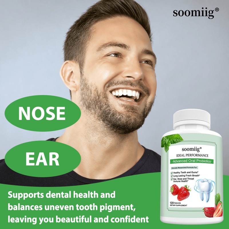 Oral Probiotic Supp Restore Healthy Teeth Fresh Breath Support Fight Bad Breath