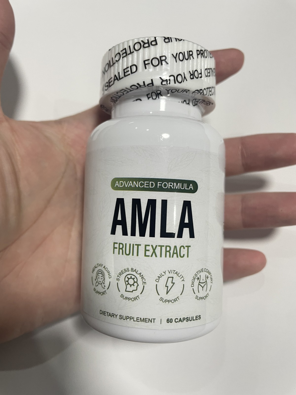 Amla Fruit Extract Capsules 60ct – Antioxidant Support for Vitality & Healthy
