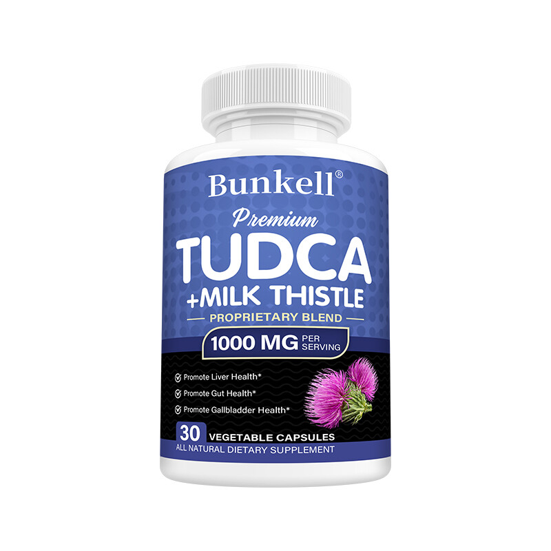 TUDCA Liver Support Supplement 1000mg Liver Detox Cleanse 30-120 Capsules